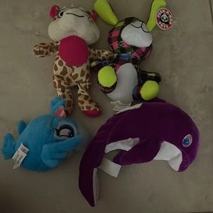 Stuffed Animals - (4 Pack)